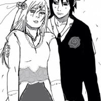 Sasuke and Sakura - Naruto