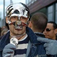 Sido: a guy desperately wanting to be both an outrageous rapper and a conscious intelligent pop star