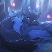 Graystripe and Silverstream (Fire and Ice, Forest of Secrets)