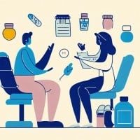 Leave out details about medications and supplements