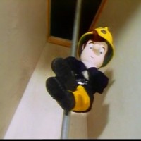 Fireman's pole or slide between floors