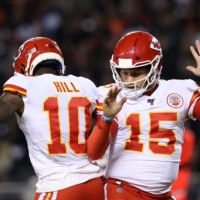 Patrick Mahomes and Tyreek Hill