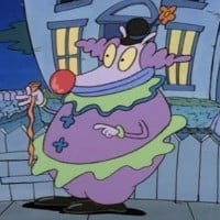 Ed Bighead becomes a clown (Rocko's Modern Life)