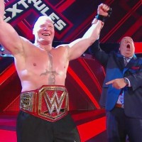 Brock Lesnar Wins Universal Championship Again from Seth Rollins