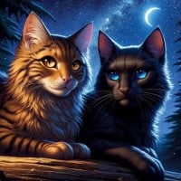 Leafpool x Crowfeather