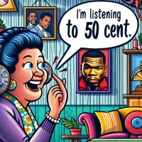 Yo mama so stupid she put two quarters in her ear and said, "I'm listening to 50 Cent."