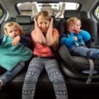 Being forced to sit in the middle seat