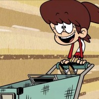 Lynn Rides a Shopping Cart from Cereal Offender