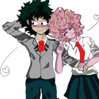 Izuku Midoriya x Mina Ashido