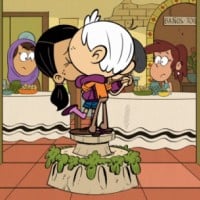 Lincoln Kisses Ronnie Anne from Save the Date