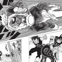 Frieza Transcends to Black Frieza to Execute Gas and then proceeds to pummel Goku and Vegeta