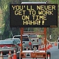 You'll Never Get to Work on Time Haha!!
