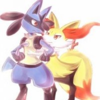 Lucario & Braixen