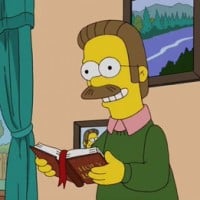 Ned Flanders' future utopia in "Time and Punishment"