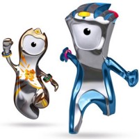 Wenlock & Mandeville (2012 London Summer Olympics & Paralympics)