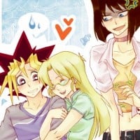 Yugi & Tea & Rebecca - Yugioh