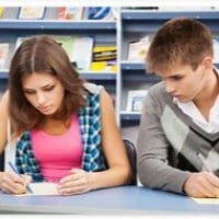 You are only friends with nerds to copy their work