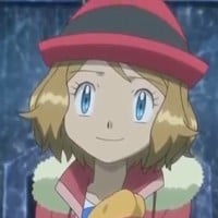 When she stared at Ash instead of congratulating him on winning his rematch