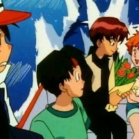 Ash becoming distracted when rudy was flirting with misty from misty meets her match