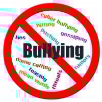 We don't tolerate bullying