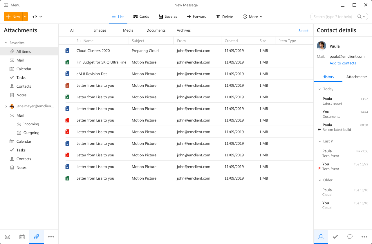 eM Client - Windows Harmony
