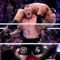 Goldberg vs.Â Brock Lesnar