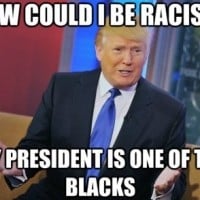"I have a great relationship with the blacks