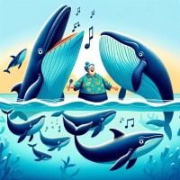 Yo mama so fat, when she goes swimming, the whales start singing, "We are Family."