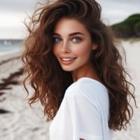 Brown Hair and Blue Eyes