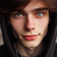 Brown Hair and Green Eyes