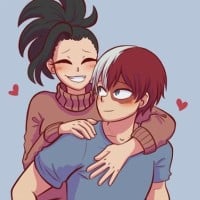 Shoto Todoroki x Momo Yaoyorozu
