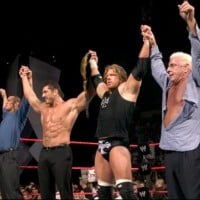 The Undertaker defeated all members of Evolution at WrestleMania