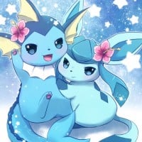 Vaporeon & Glaceon