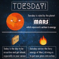 Tuesday is the Day of Mars