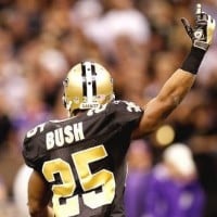 Reggie Bush - No 2 to Saints in 2006