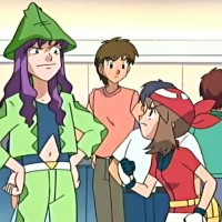 Drew attempting to warn May about Harley