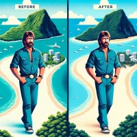 Chuck Norris once visited the Virgin Islands. They are now just The Islands.