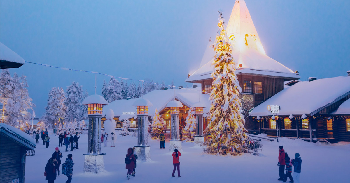 Santa Claus Village, Rovaniemi, Finland