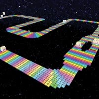 SNES Rainbow Road (Mario Kart 7)