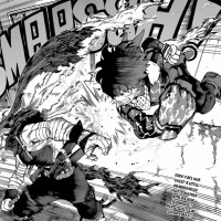 Midoriya, Tenya Iida, and Shouto Todoroki vs. Stain