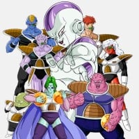 Frieza saga is the best, entailing intergalactic warfare with extraterrestrial