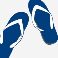 No flip flops
