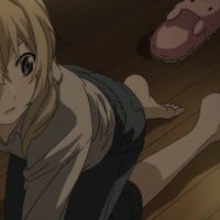 You don't wear shoes in the house.