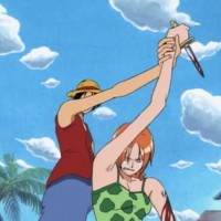 Nami Saying "Luffy... Save Me" (Arlong Arc)
