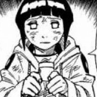 Hinata giving Naruto healing ointment during the chunnin exams