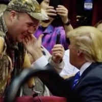 He insults America's veterans