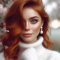 Red Hair and Blue Eyes