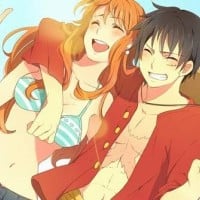 Monkey D. Luffy & Nami