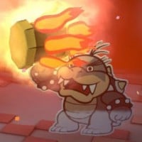 The boss fights in Color Splash are designed to be impossible if you don't have