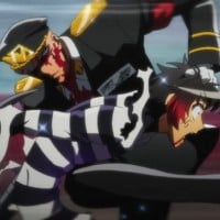 Jyugo is sent into a coma (Nanbaka)